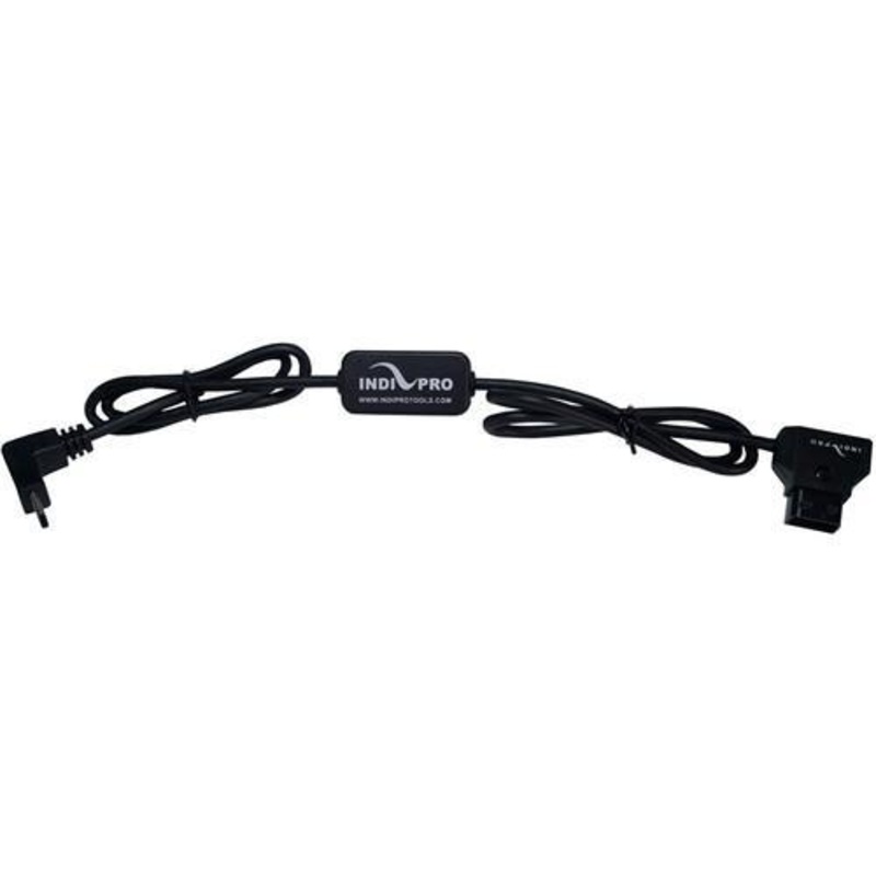 Open Box D-Tap to Regulated Right Angle USB Type C Connector for GoPro HERO 5/6/7/8 (36", Regulated)