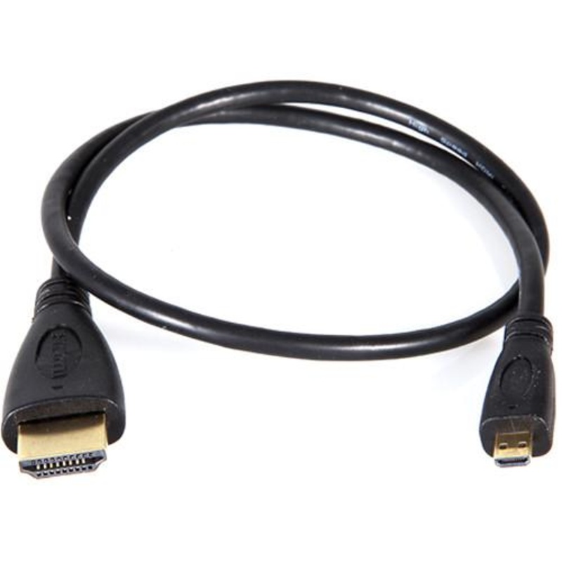 Teradek (Type A) Full-HDMI Male to (Type C) Mini-HDMI Male Cable (12in/30cm)