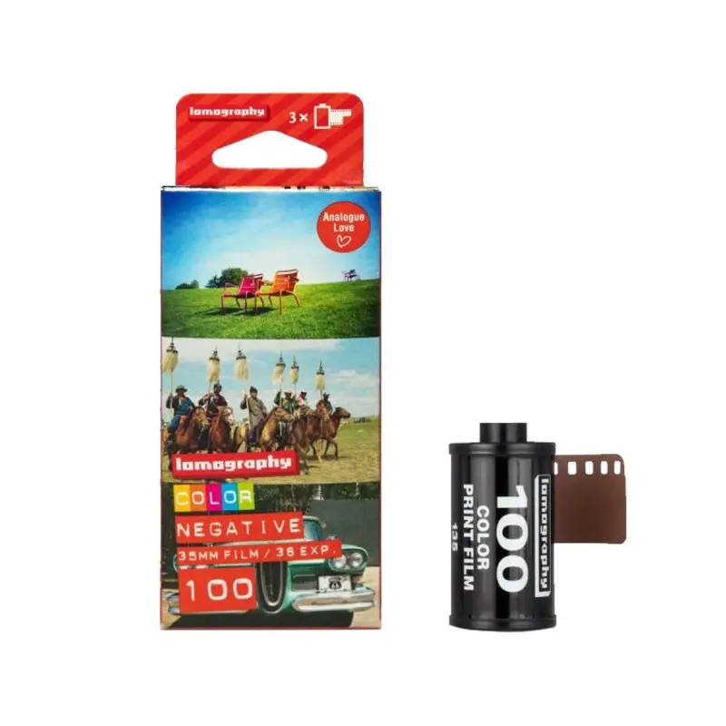 Lomography Color Negative ISO 100 135-36 (3 Pack)