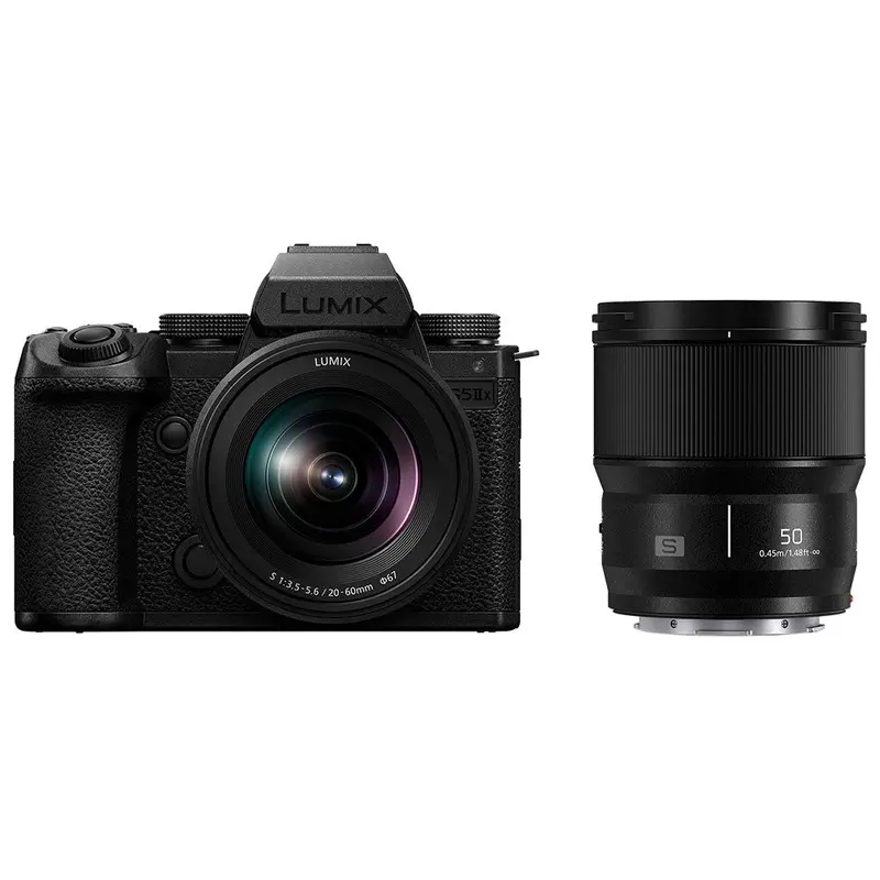 LUMIX S5IIx with 20-60mm f3.5-5.6 & 50mm f1.8