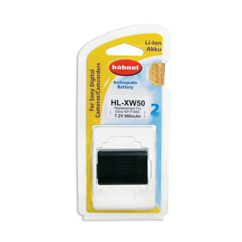 Hahnel HL-XW50 Battery for Sony Cameras
