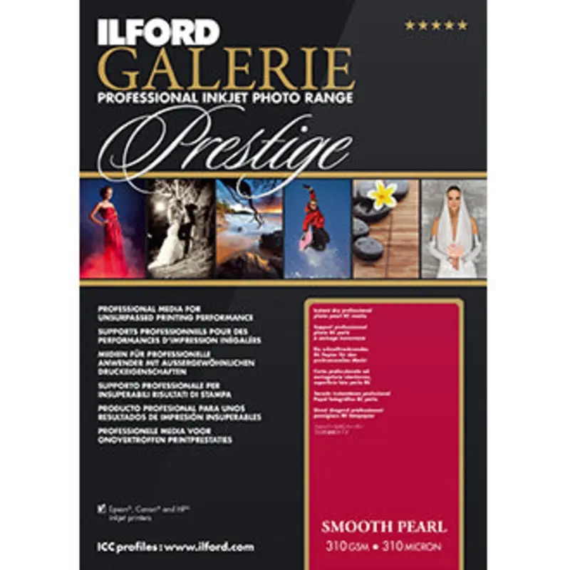 Ilford Galerie Prestige Smooth Pearl (4 x 6", 100 Sheets)