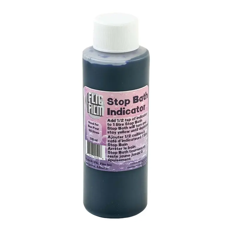 Flic Film Stop Bath Indicator