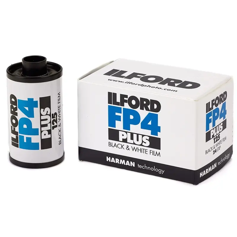 Ilford FP4 Plus 125 24 Exposure - 35mm