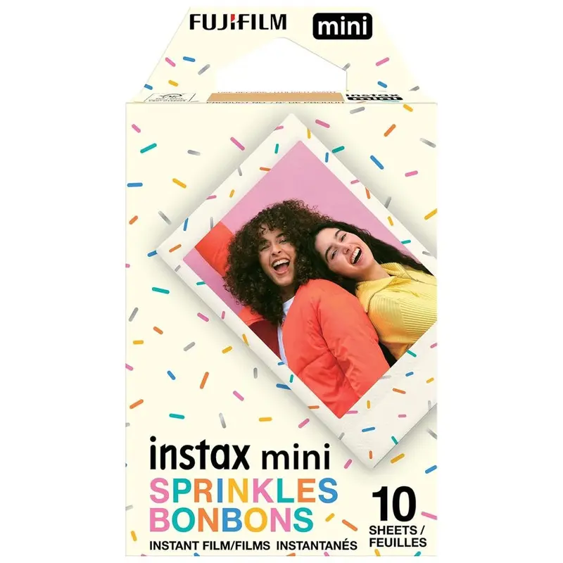 FUJIFILM Instax Mini Sprinkles Film - 10 Exposures