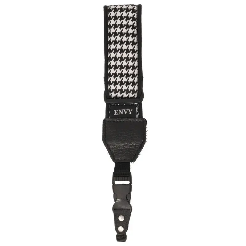 My Fave Wrist Strap Houndstooth Black