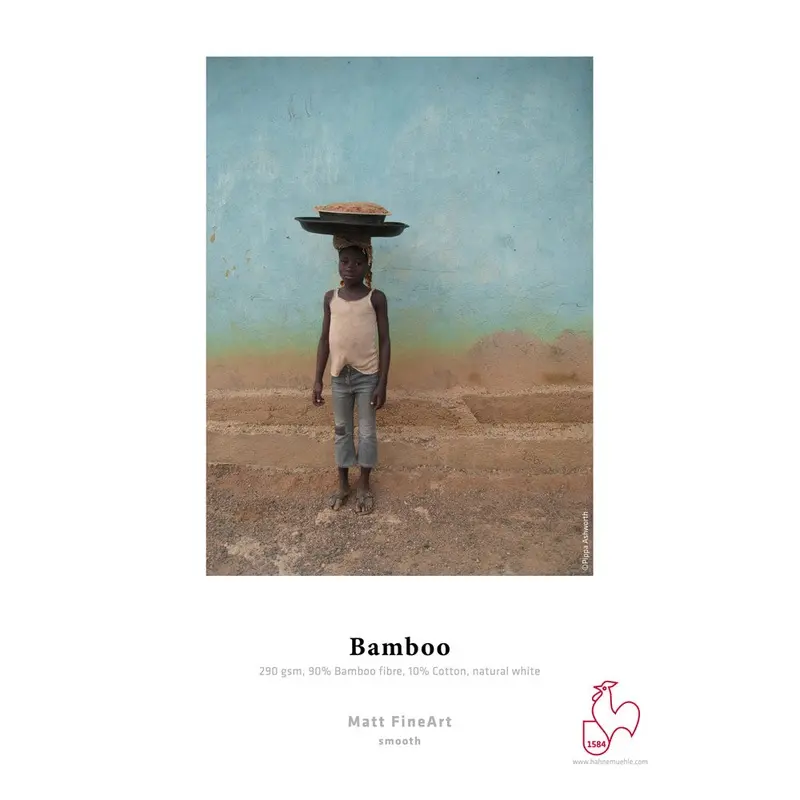 Hahnemhle 13x19 Bamboo Matte Smooth 290gsm - 25sht