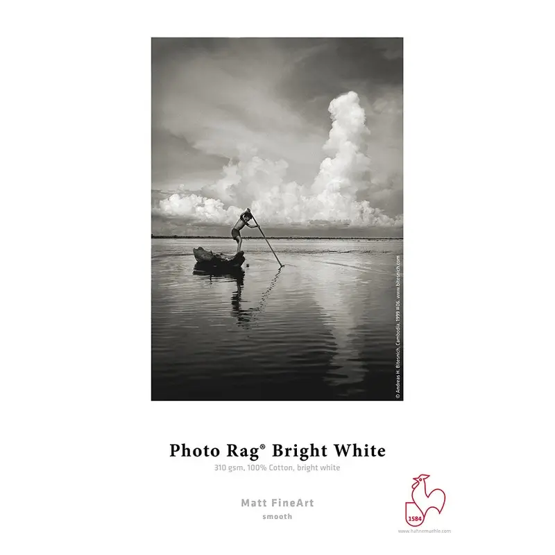 Hahnemhle 8.5x11 Photo Rag Bright White 310gsm 25sht