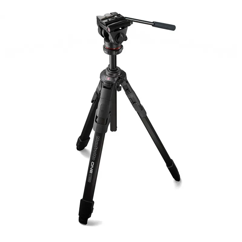Manfrotto ONE Aluminum Hybrid Tripod with 500X Fluid Head