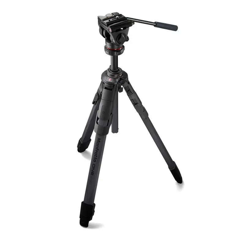 Manfrotto ONE Carbon Fibre Hybrid Tripod with 500X Fluid Head