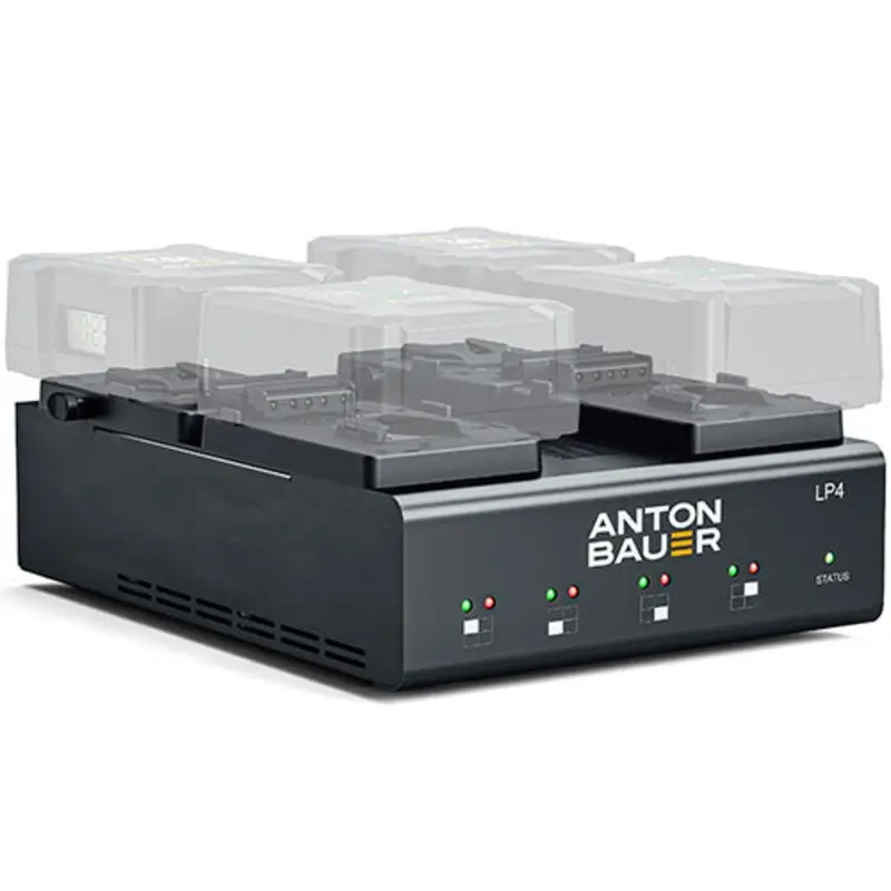 Anton Bauer LP4 Quad V-Mount Charger