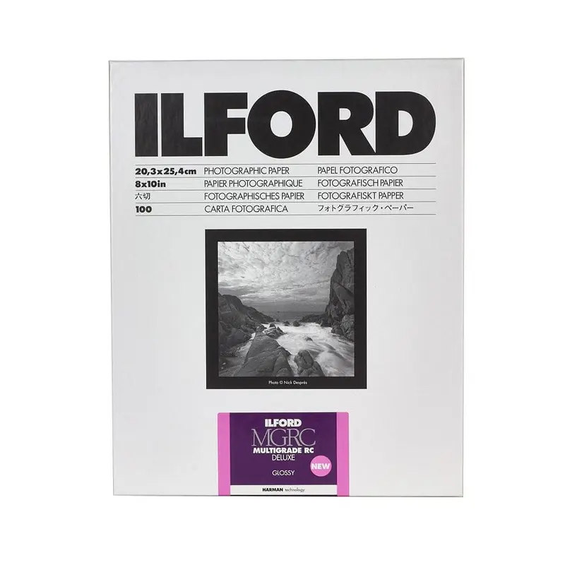 Ilford Multigrade RC Glossy 8x10" - 25 Sheets