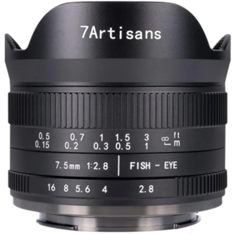 7Artisans 7.5mm f2.8 Mark II Fisheye - Fujifilm X