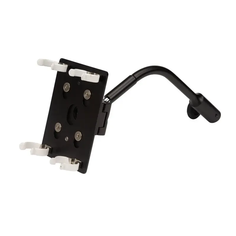 Nanlite PavoTube Double Bank T12 Mount w/ Gooseneck and 5/8in Reciever
