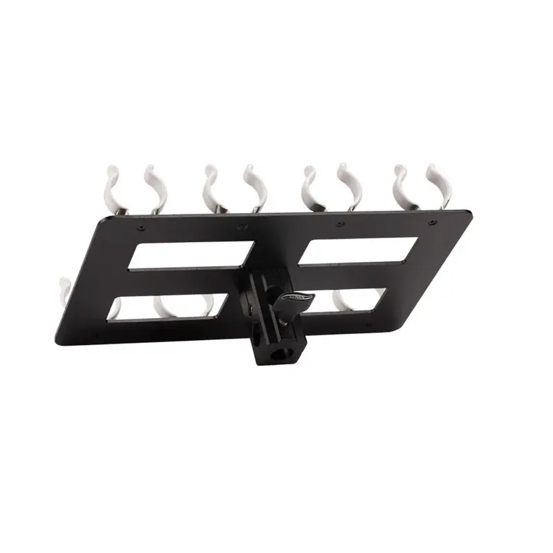 Nanlite PavoTube Quad Bank T12 Mount w/ Gooseneck and 5/8in Reciever
