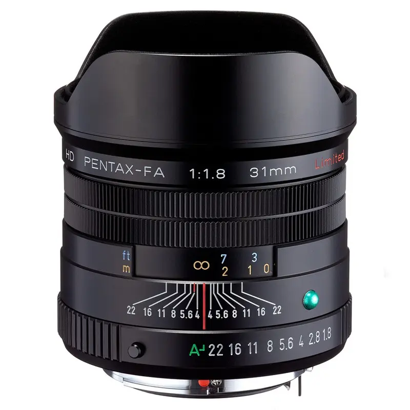 Pentax HD FA 31mm f1.8 Limited Black