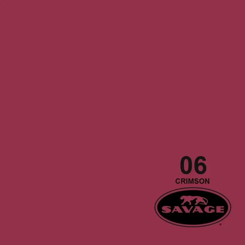 Savage 86"x12 Yards Seamless Paper Background - Crimson