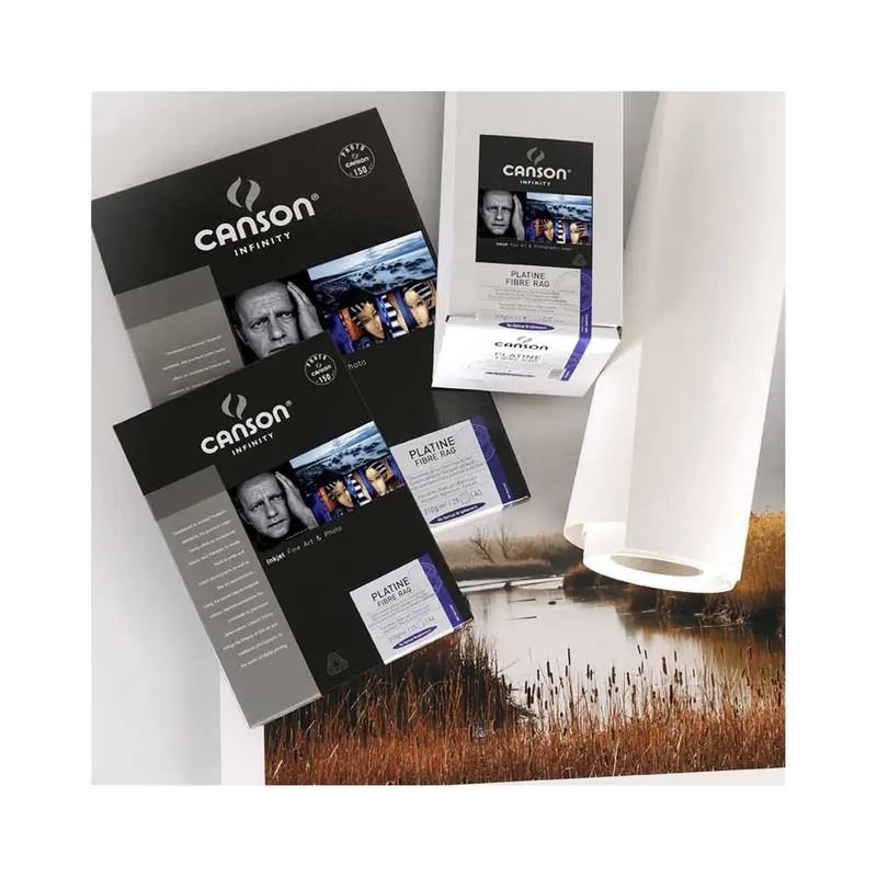 Canson 17x22" Platine Fibre Rag 310gsm 25 Sheets