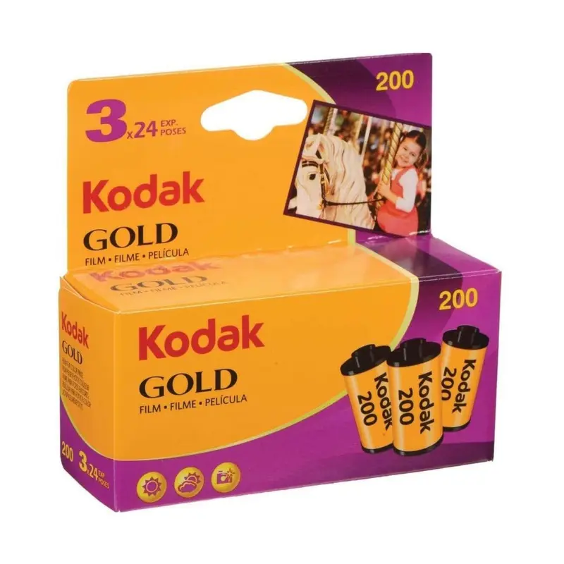 Kodak Gold 200 135-24 3 Pack