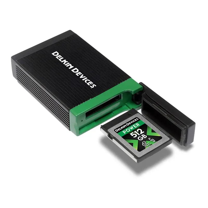 Delkin Devices USB4 CFexpress Type B Memory Card Reader