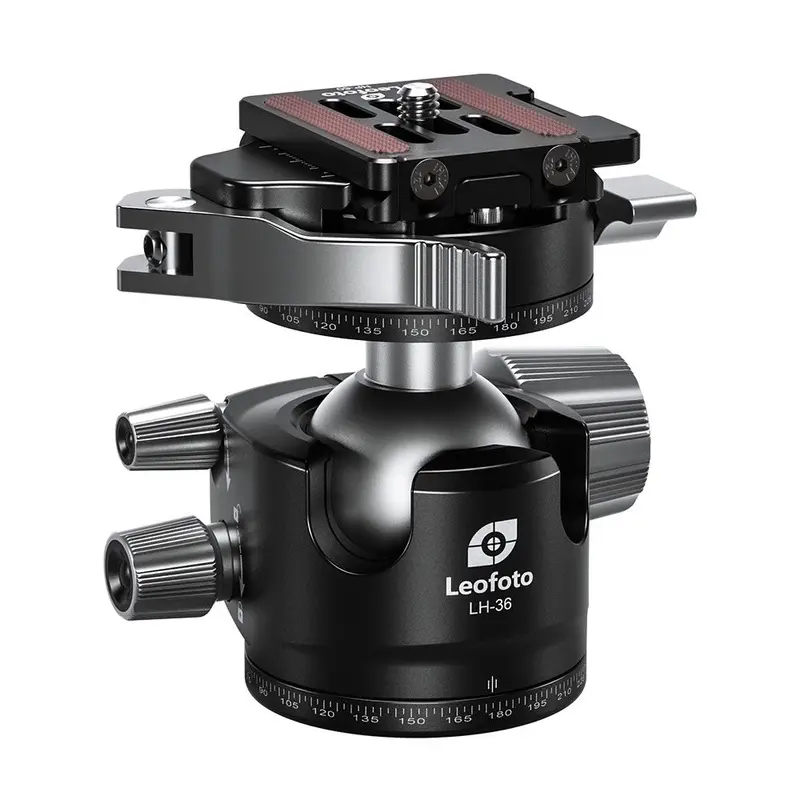 Leofoto LH-36PCL Ball Head with NP-60 Plate