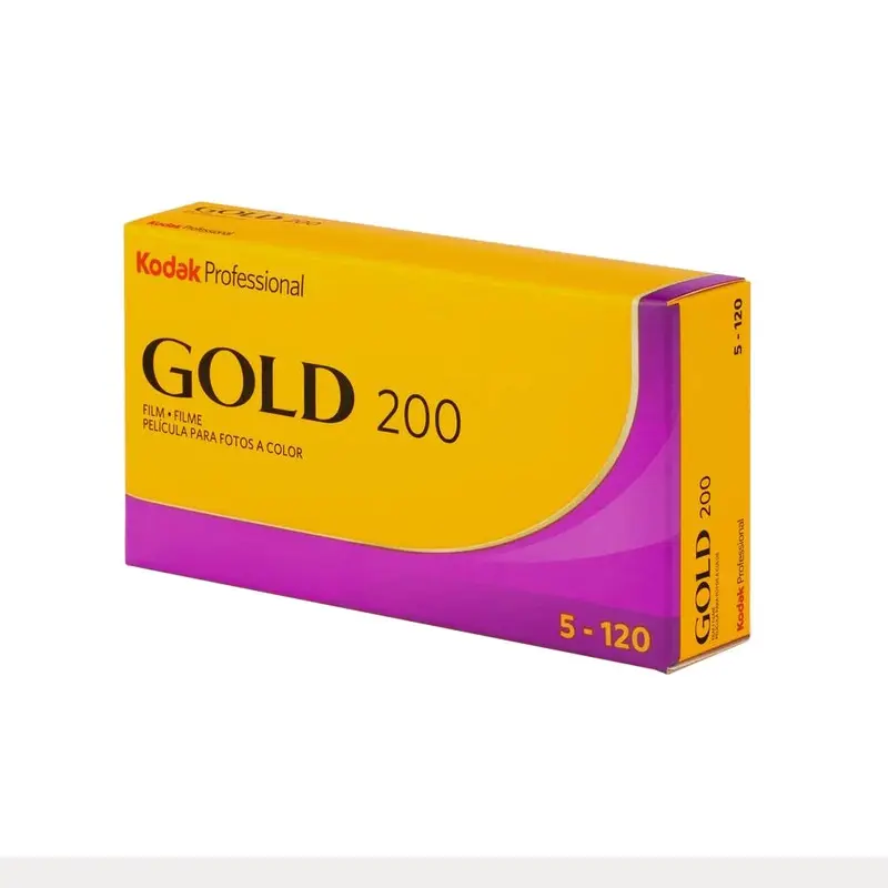 Kodak Professional Gold 200 Film - 120 Propack