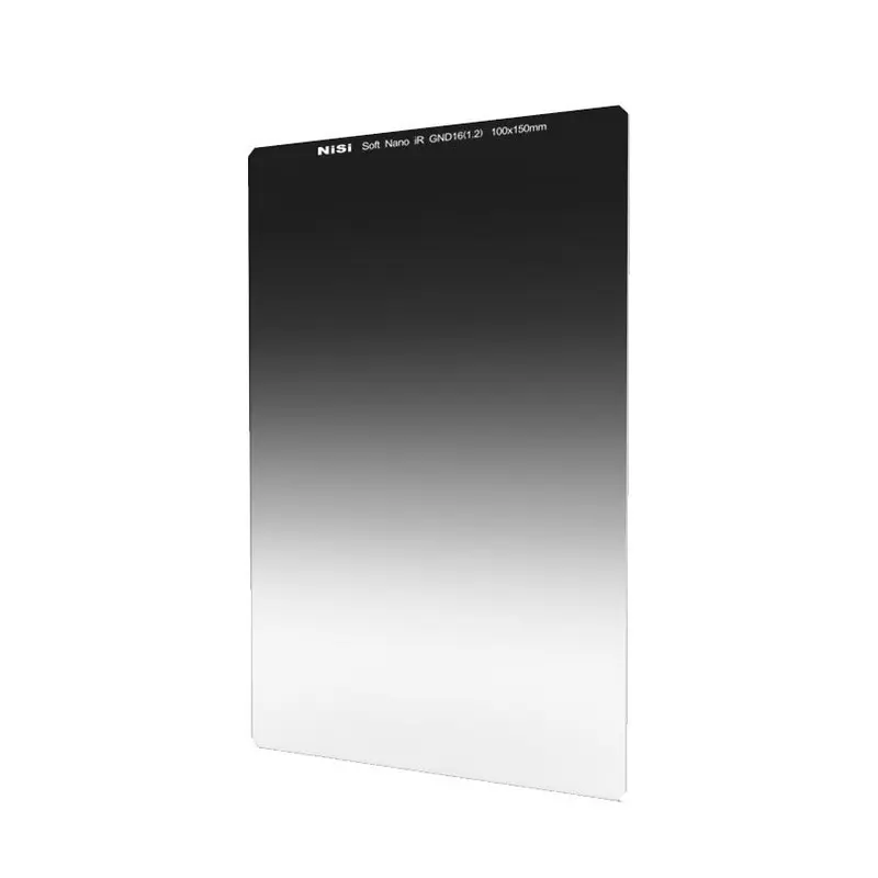 NiSi 100x150mm Nano IR Soft Graduated Neutral Density Filter  ND16 (1.2)  4 Stop