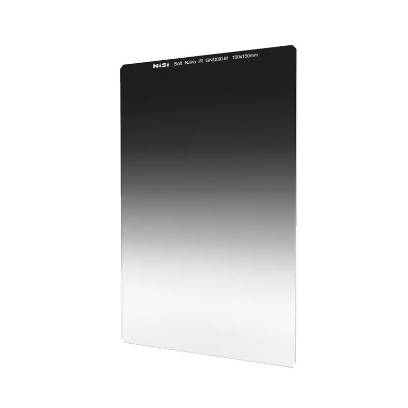 NiSi 100x150mm Nano Soft-Edge Graduated IRND 0.9 Filter (3-Stop)