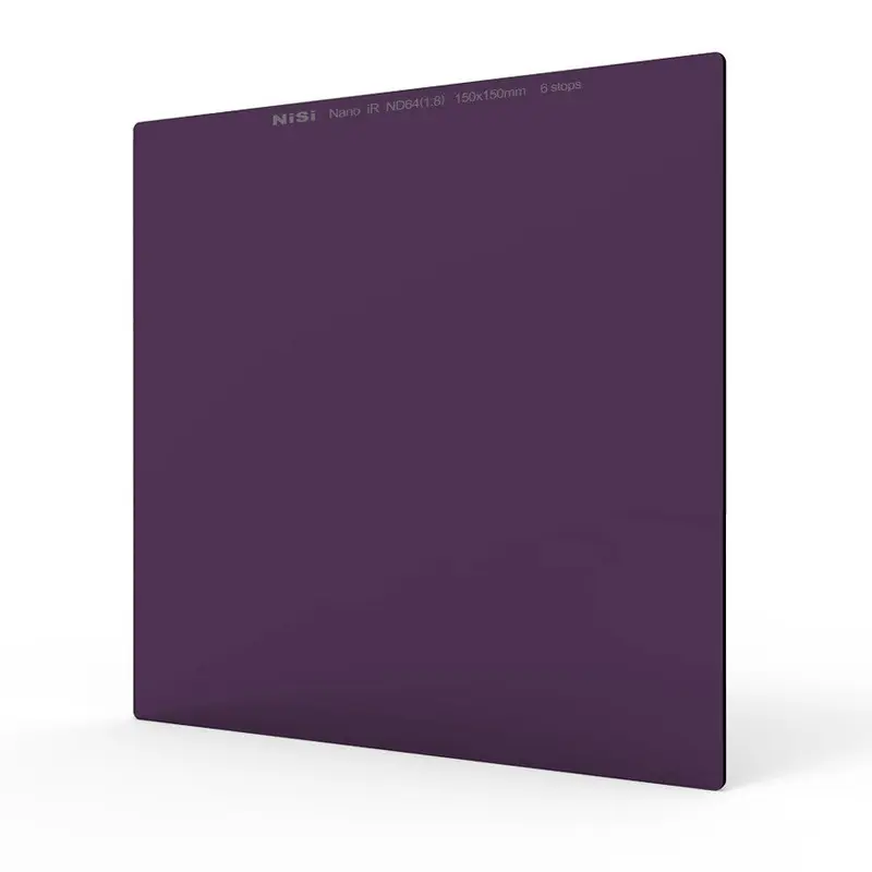 NiSi 150 x 150mm Nano IRND 1.8 Filter (6-Stop)