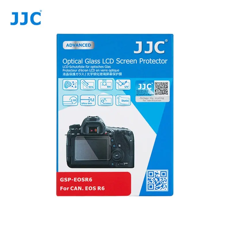 Ultra-thin LCD Screen Protector for Canon EOS R6