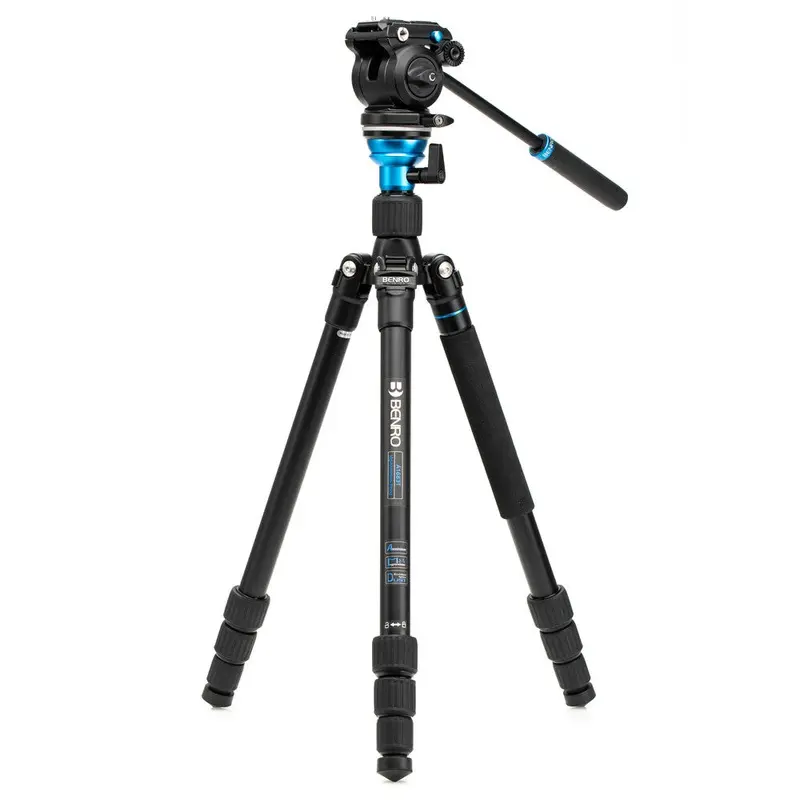 Benro Aero 2 PRO Aluminum Travel Video Tripod w/Twist Locks