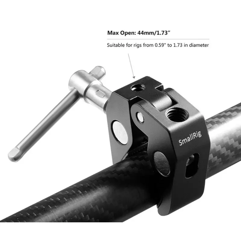 SmallRig Super Clamp with 1/4" and 3/8" Thread (2pcs Pack) 2058