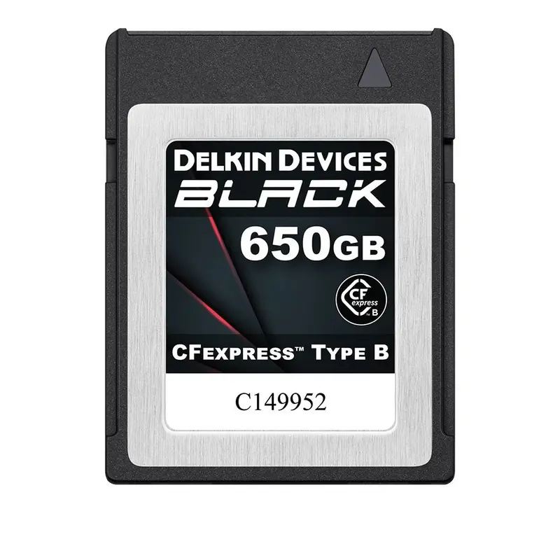 Delkin Devices BLACK CFexpress Type B Memory Card