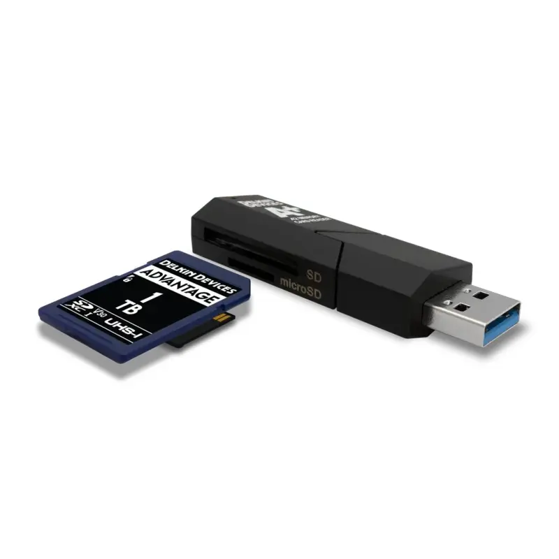 Delkin Devices USB 3.1 SD & microSD A2