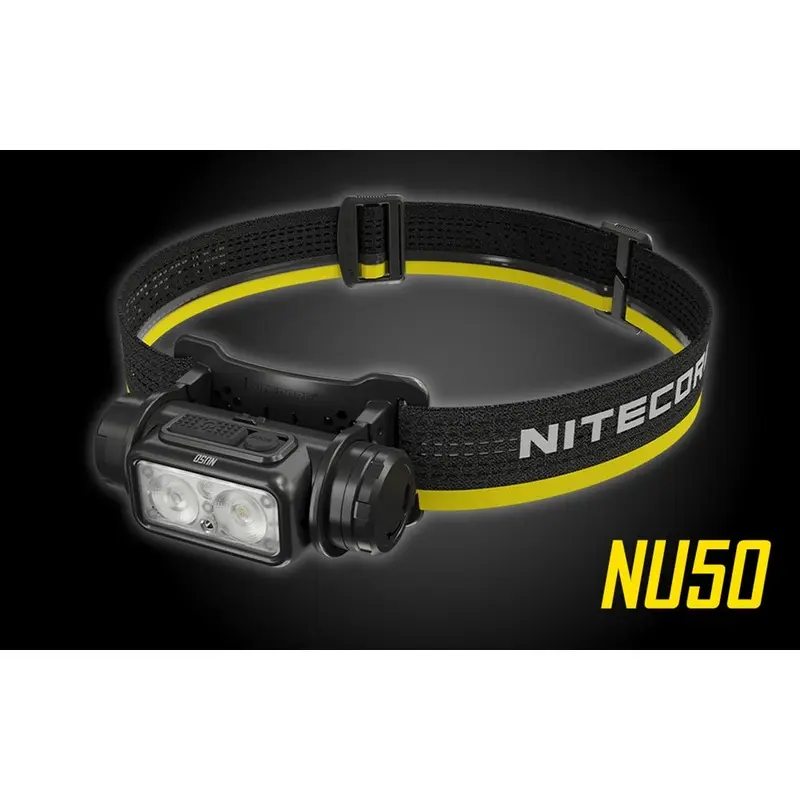 NITECORE NU50 1400 lumen Lightweight USB-C Rechargeable Headlamp