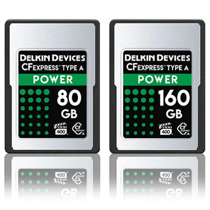 Delkin Devices POWER CFexpress Type A Memory Cards