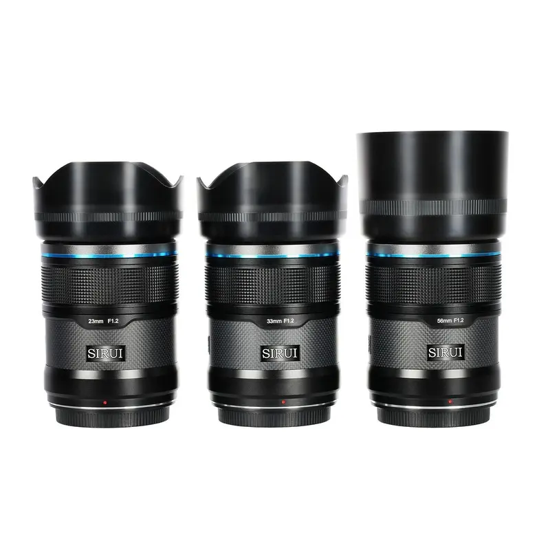 SIRUI Sniper Series F1.2 APS-C Frame Autofocus Lens Set