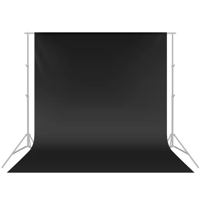 NEEWER 3.6x3m / 12x10ft Collapsible Backdrop  (Black)