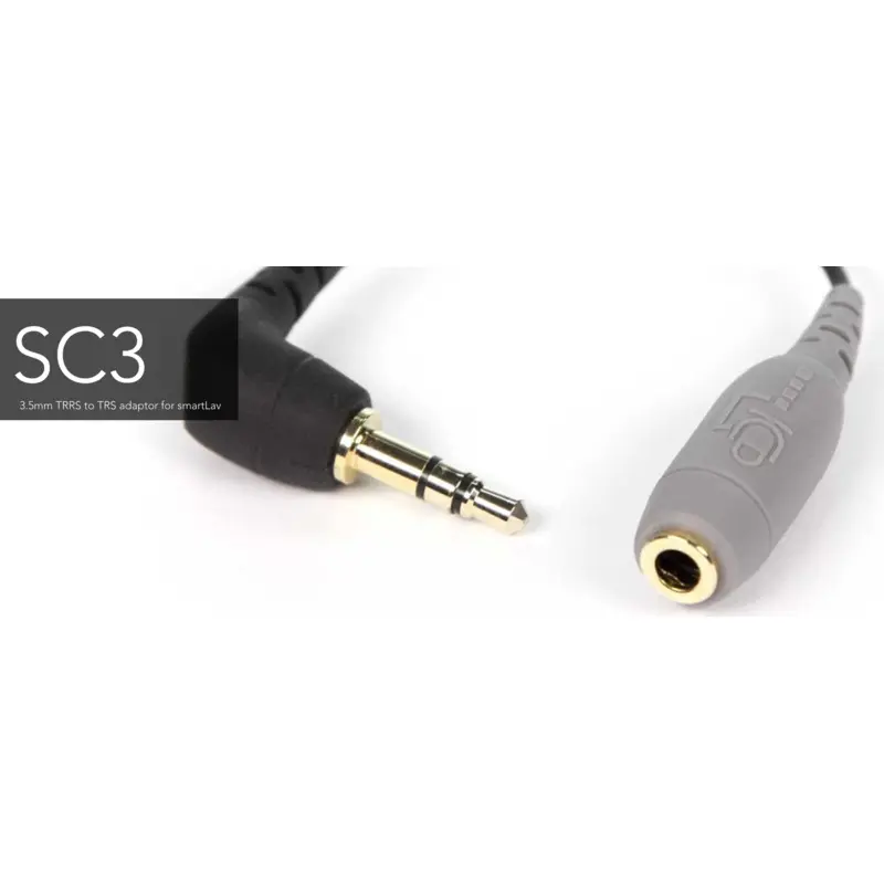 Rode SC3 TRRS to TRS adaptor