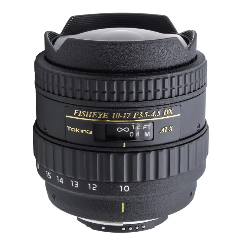 Tokina 10-17mm f/3.5-4.5 AT-X 107 DX AF Fisheye Lens