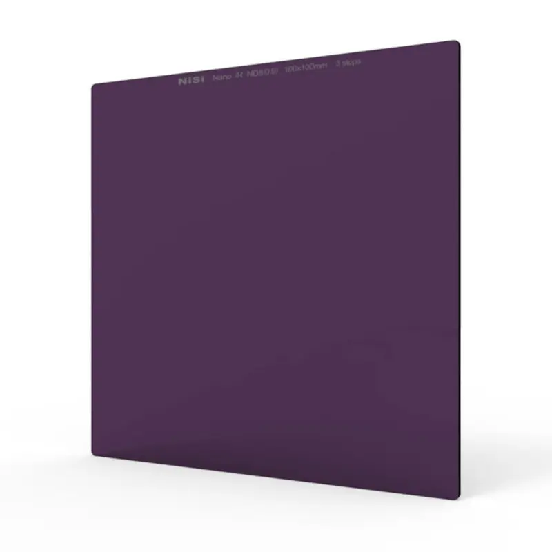NiSi 100x100mm Nano IR Neutral Density filter  ND8 (0.9)  3 Stop