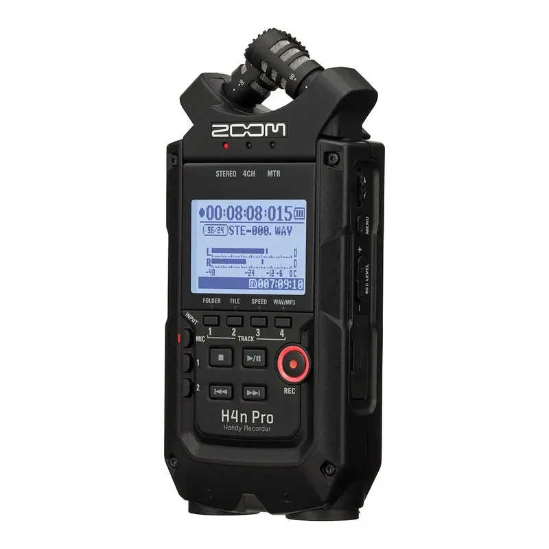 Zoom H4n Pro Handy Recorder (Black) *OPEN BOX*
