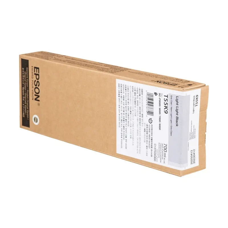 Epson T55K900 P6000/P7000/P8000/P9000 Ultrachrome HD Ink 700ml Light Light Black