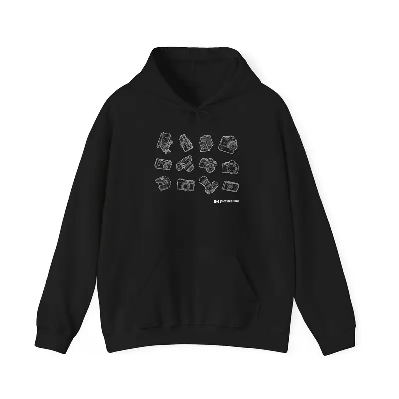 Multi-Camera Unisex Hooded Sweatshirt