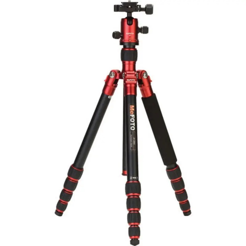 MeFOTO RoadTrip Travel Tripod Kit (Red)