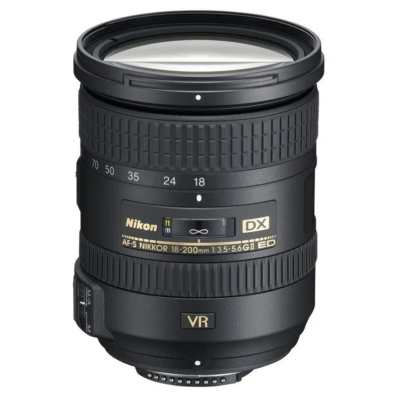 Nikon 18-200mm f/3.5-5.6G ED AF-S DX VR II Lens