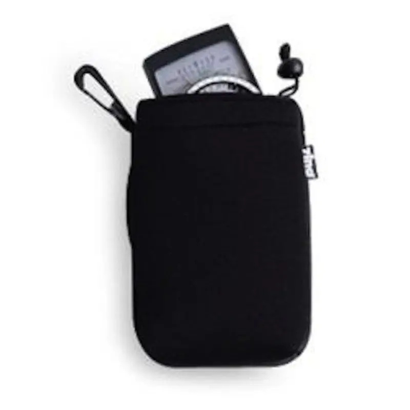 Zing Medium Drawstring Pouch Black