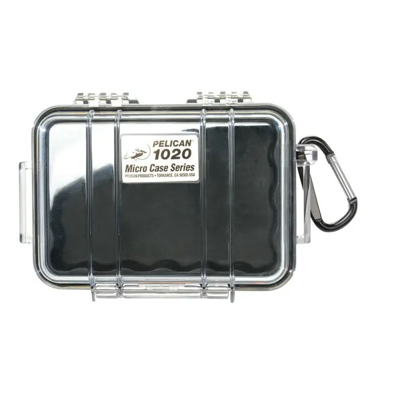 Pelican 1020 Micro Case Clear/Black