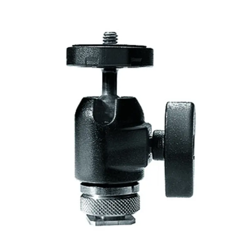 Manfrotto 492 Micro Ball Head w/hot shoe mount