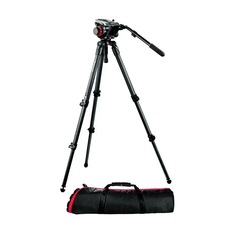 Manfrotto Video 504HD, 535K Carbon Fiber Video Tripod System w/Bag